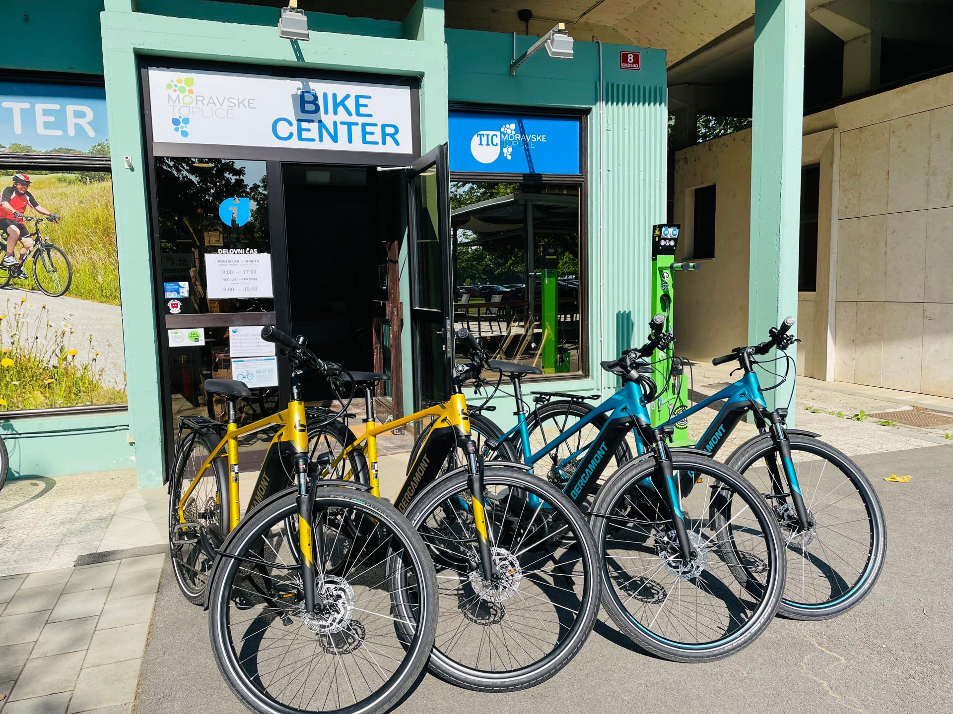 Bike Center Terme 3000 v Moravskih Toplicah