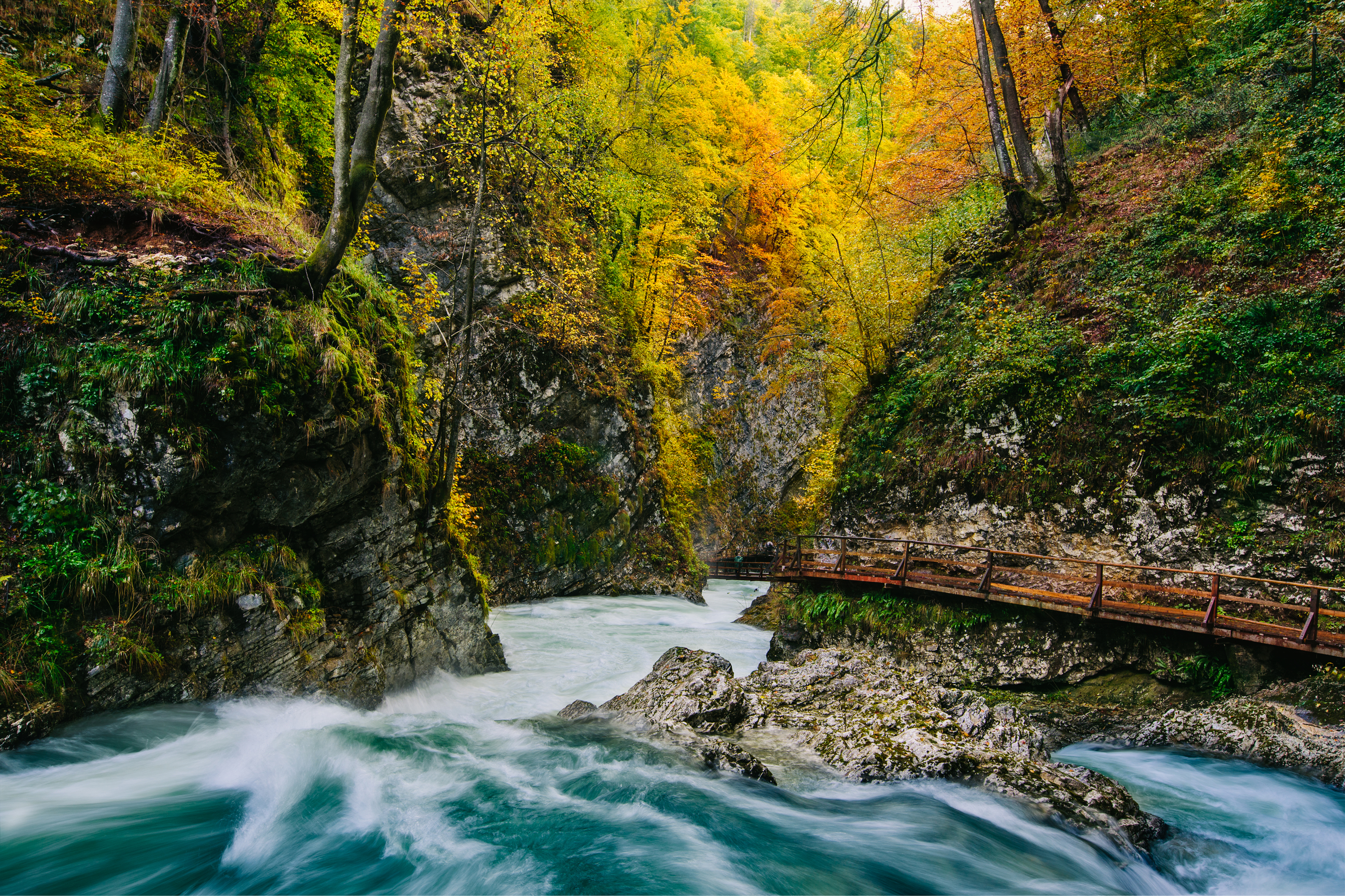 Die Vintgar-Schlucht