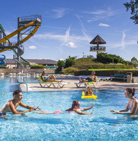 Thermal park and hotel pools