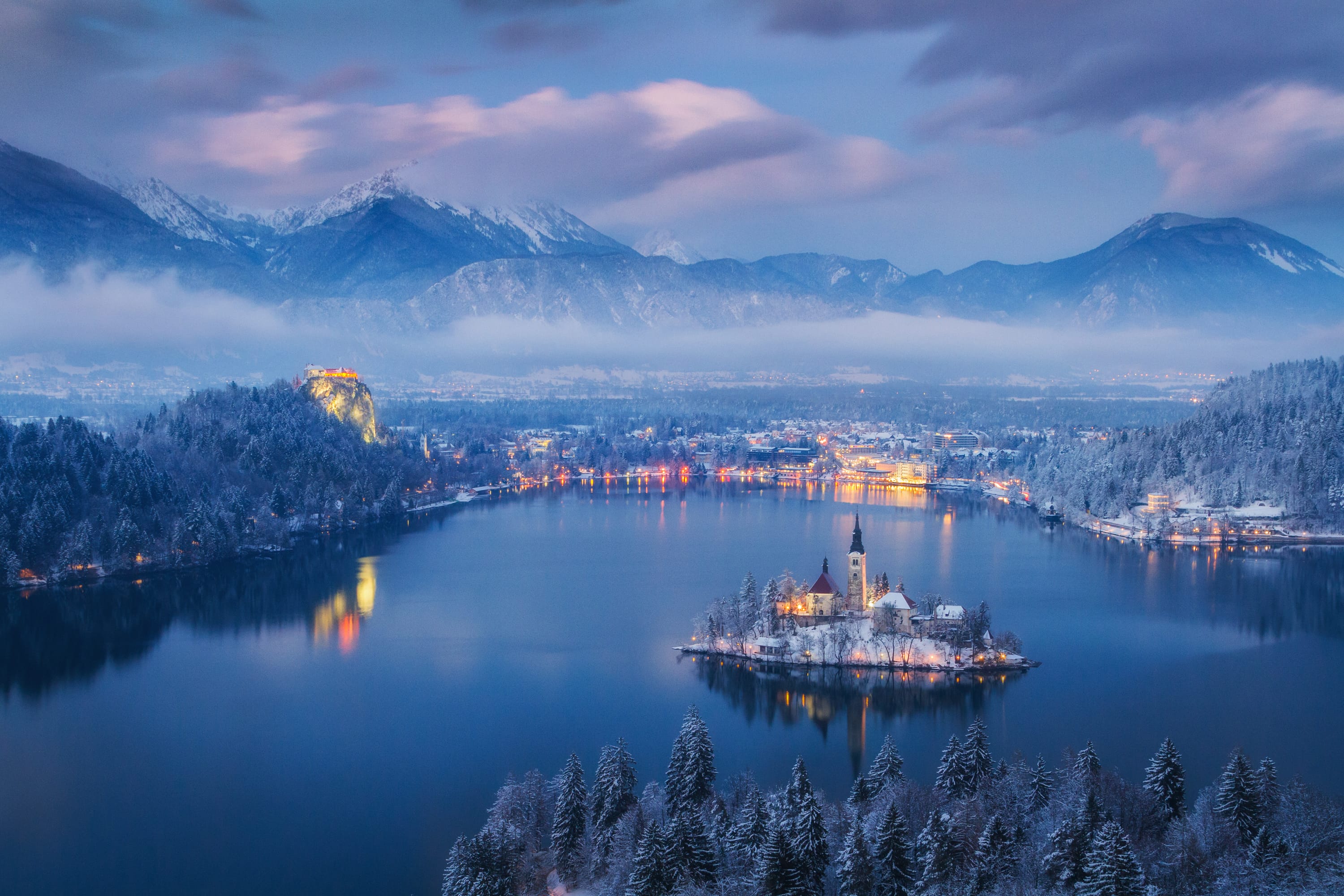 Lake Bled is the most photogenic lake in the world (Lonely Planet)
